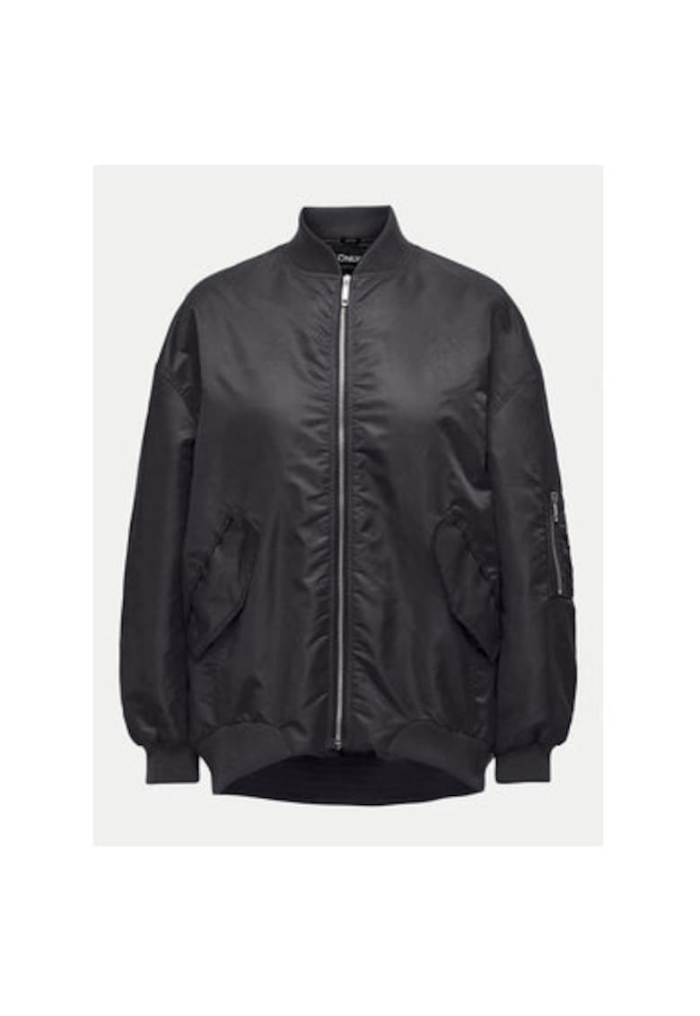 Geaca dama - 304499548 - Nylon - Gri