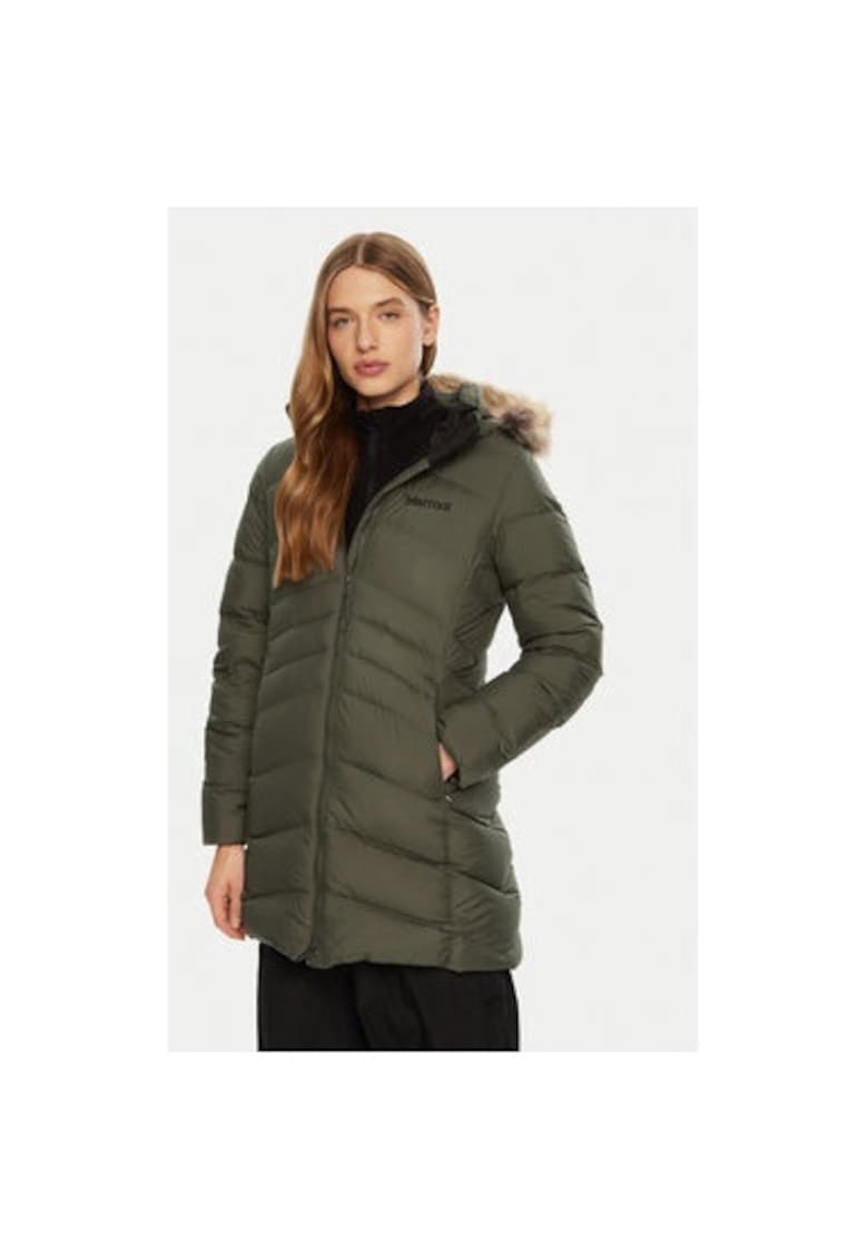 Geaca dama - 304108754 - Poliester reciclat - Verde