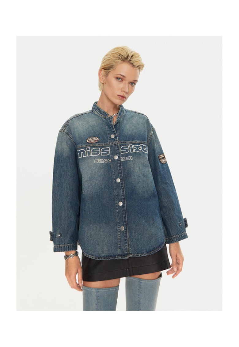 Geaca dama - 304759987 - Bumbac - Albastru - Albastru