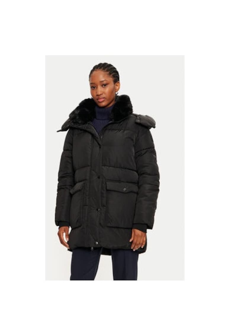 Geaca dama - 304907098 - Poliester - Negru - Negru