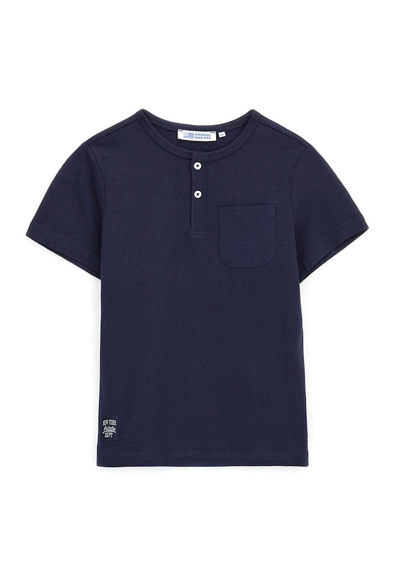 Tricou cu buzunar pe piept