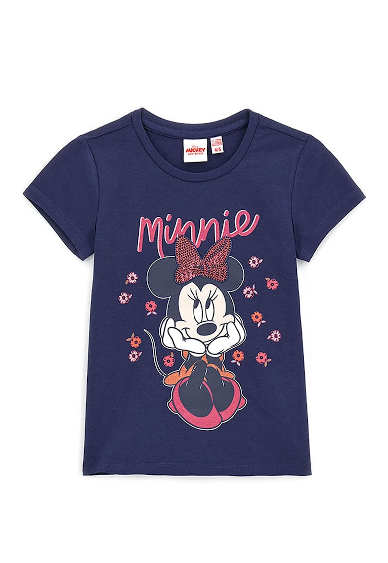 Tricou din amestec de bumbac cu imprimeu cu Minnie Mouse
