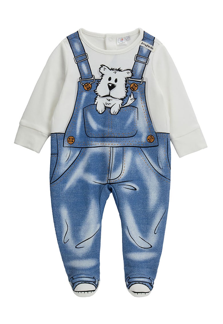 Salopeta cu botosei si imprimeu