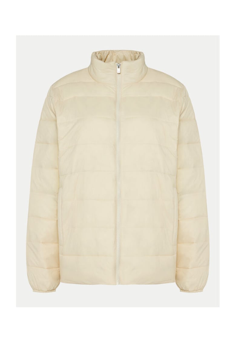 Geaca dama - 303983574 - Nylon - Bej - Bej