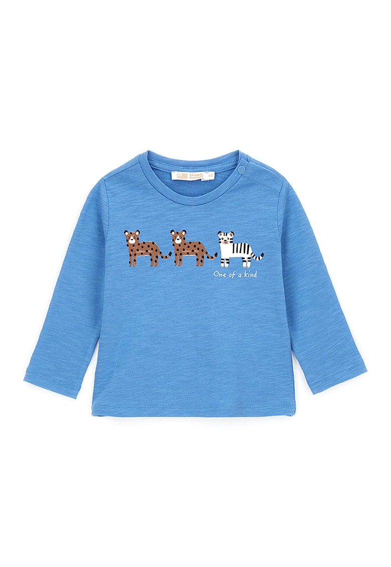 Bluza din bumbac cu imprimeu cu animale