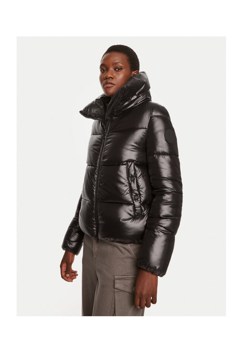 Geaca dama - 304214295 - Nylon - Negru - Negru