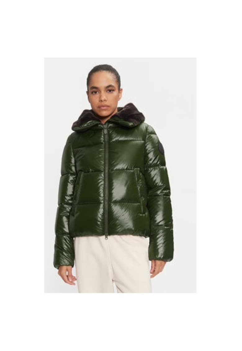 Geaca dama - 304213878 - Poliester - Verde Geaca dama - 304213878 - Poliester - Verde