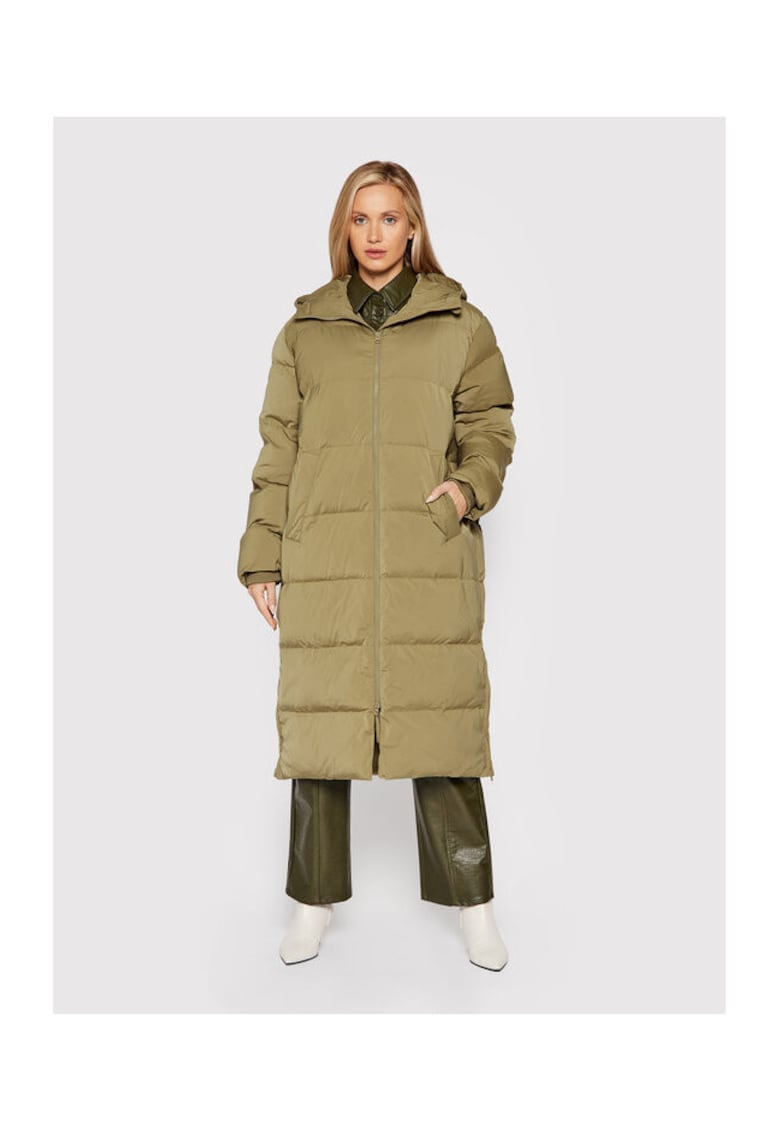 Geaca dama - 209065855 - Poliester reciclat - Verde - Verde