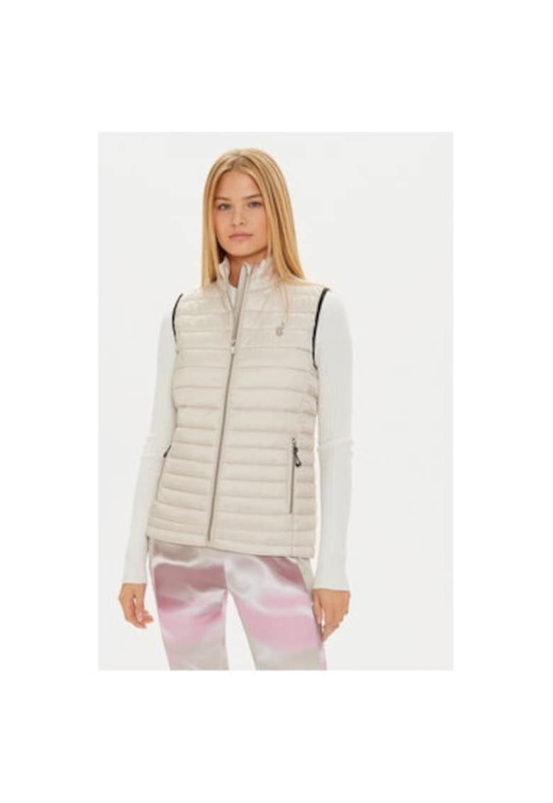 Vesta dama - 304554797 - Poliester reciclat - Bej