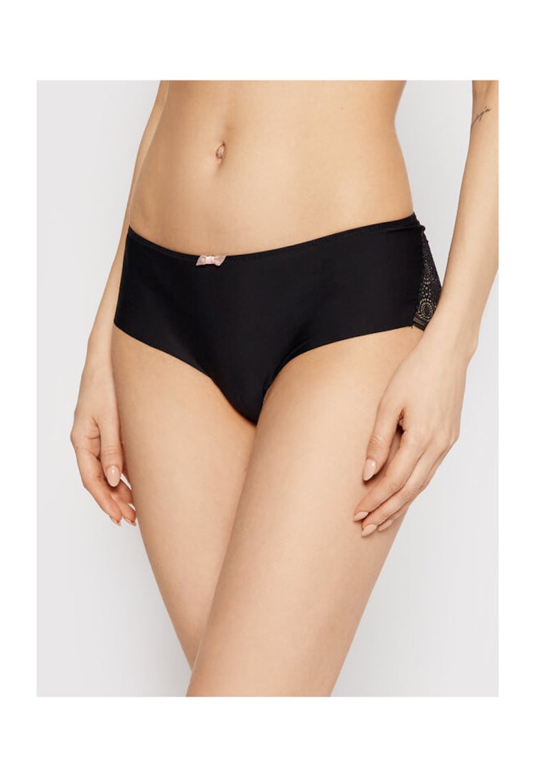 Boxeri dama - 208265478 - Poliamida - Negru - Negru