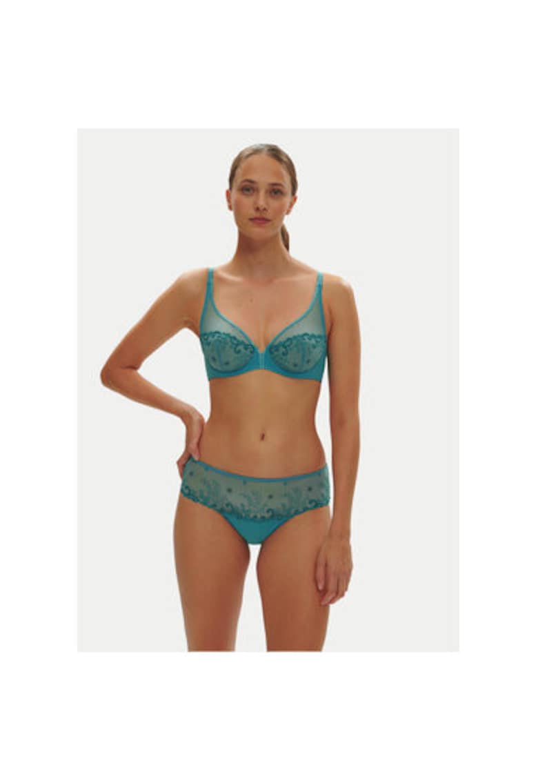 Boxeri dama - 303770129 - Poliamida/Poliester/Elastan - Albastru Boxeri dama - 303770129 - Poliamida/Poliester/Elastan - Albastru