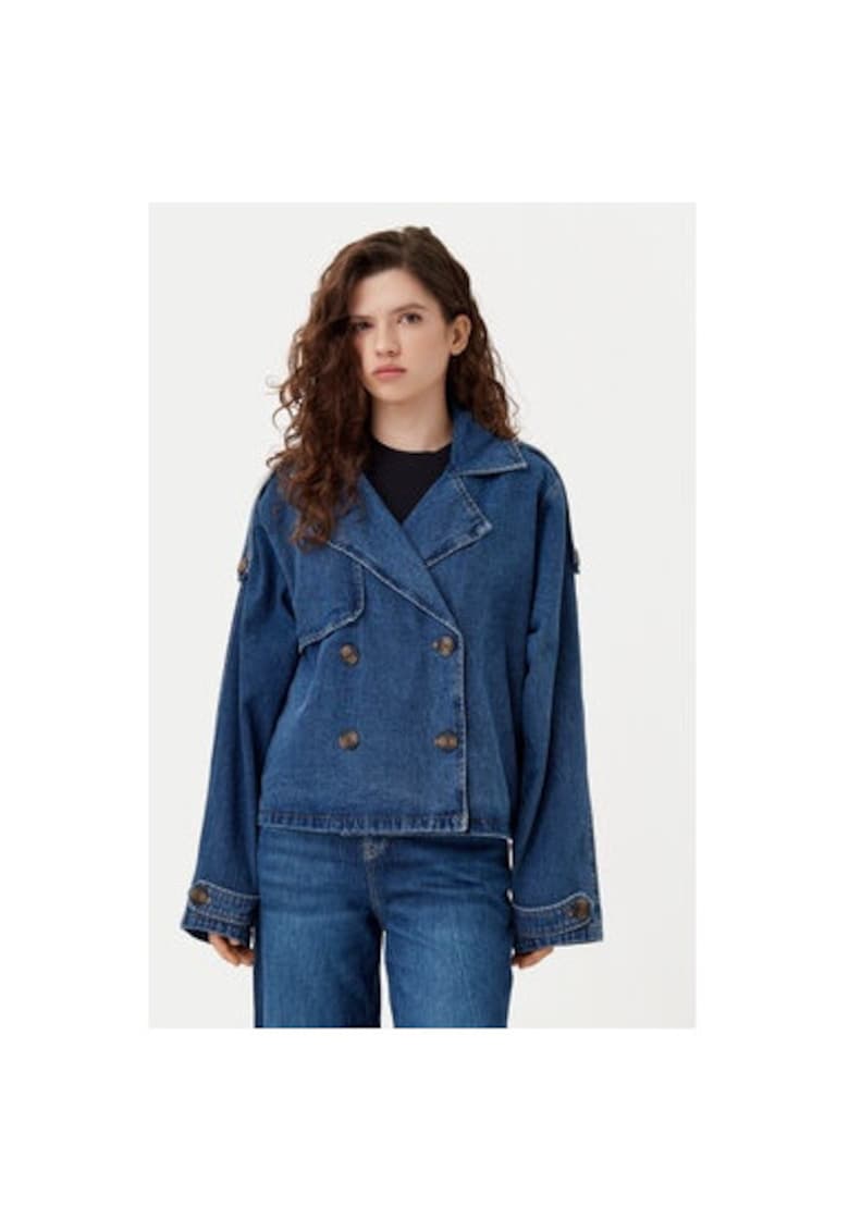 Geaca dama -  304703362 - Bumbac - Albastru