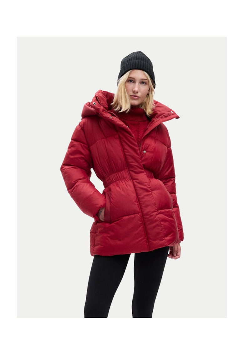 Gap Geaca dama - 305017093 - Poliester reciclat - Negru - Negru