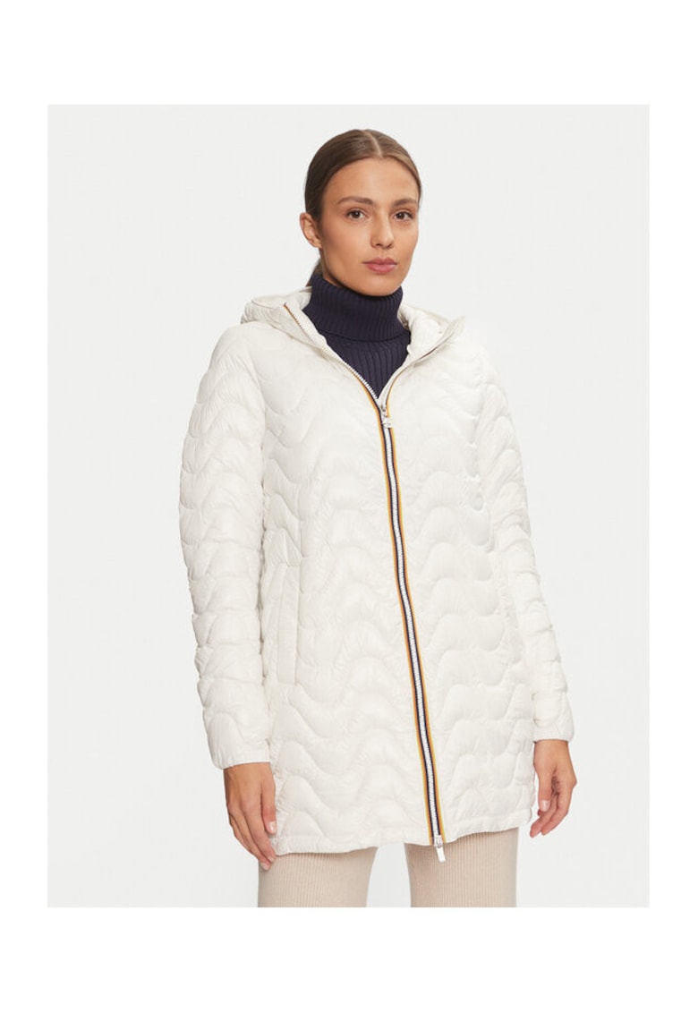 Geaca dama - 304584480 - Nylon - Bej - Bej