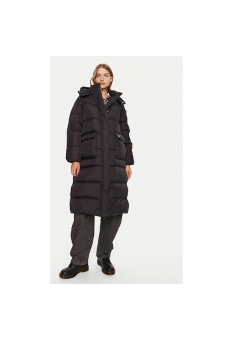 Geaca dama - 304253386 - Nylon - Negru