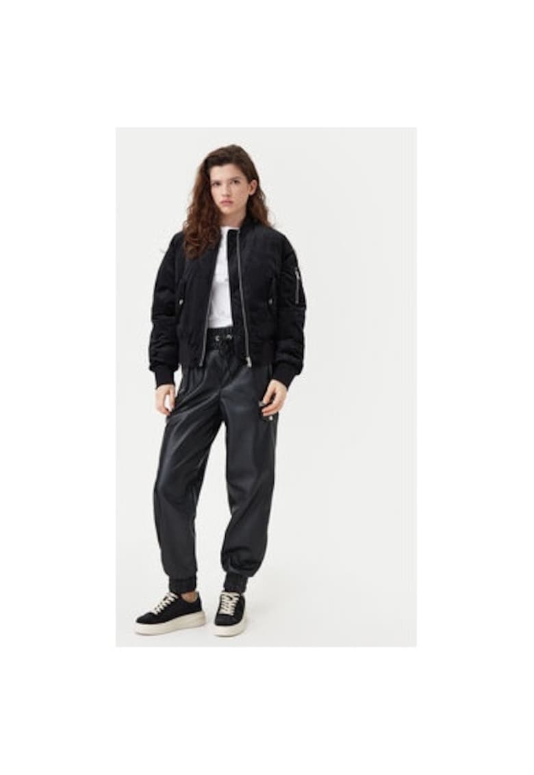 Geaca dama -  304582868 - Poliester reciclat - Negru