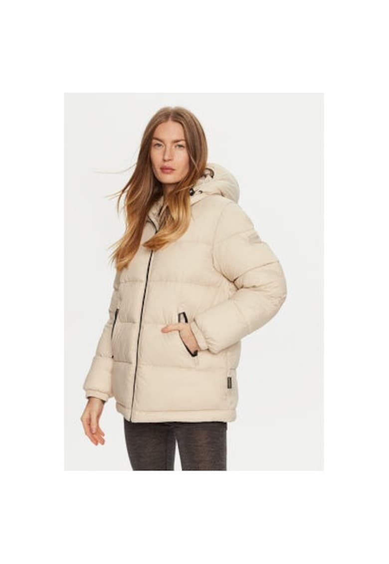 Geaca dama - 304703997 - Poliamida - Bej Geaca dama - 304703997 - Poliamida - Bej