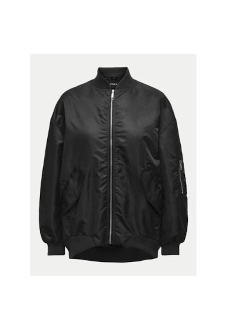 Geaca dama - 304499548 - Nylon - Gri