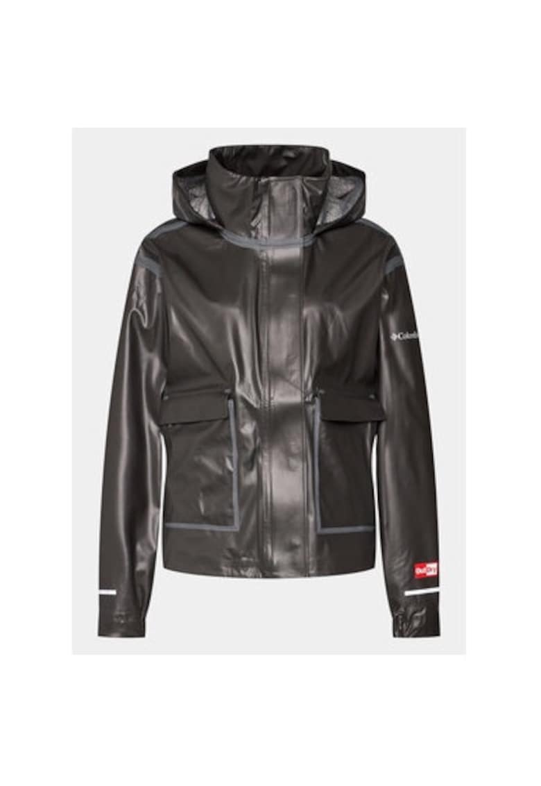 Geaca dama - 303382896 - Poliester reciclat - Negru