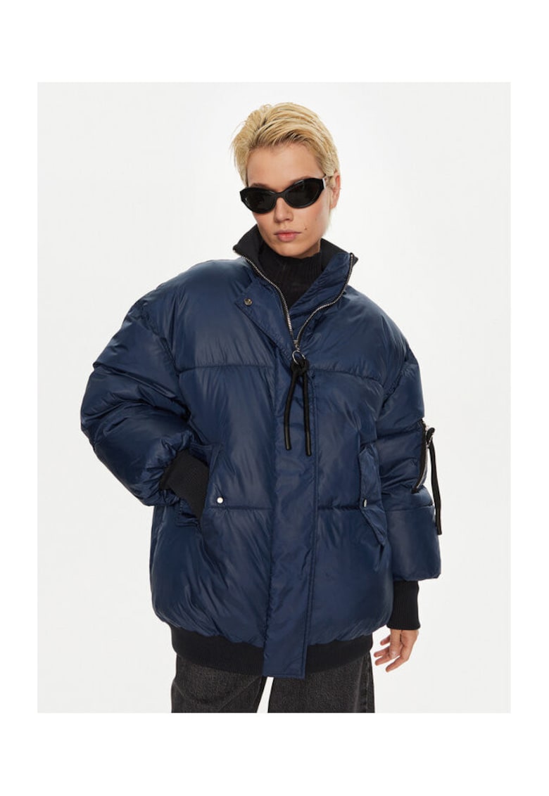 Geaca dama - 304750076 - Nylon - Albastru - Albastru