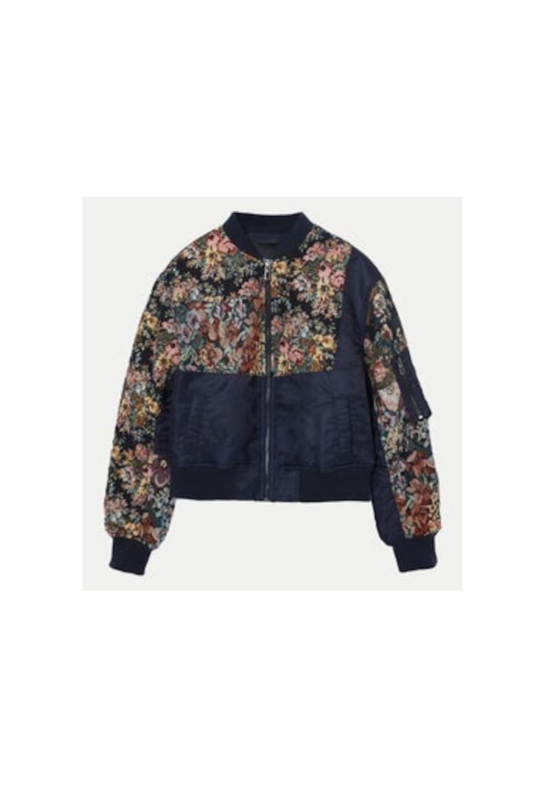 Geaca dama - 304477362 - Poliamida/Bumbac/Poliester - Negru