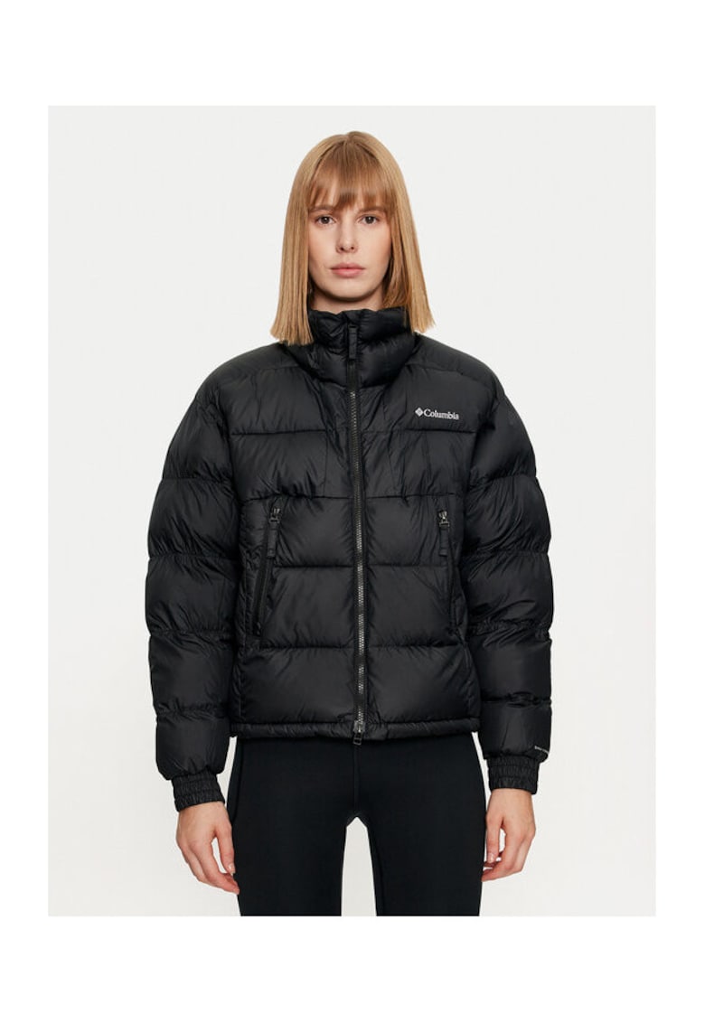 Geaca dama - 303982225 - Poliester reciclat - Negru - Negru