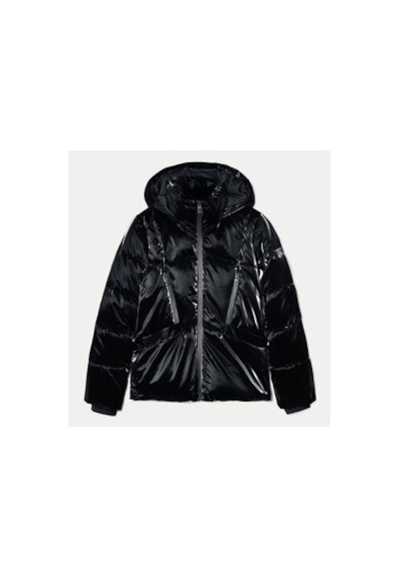 Geaca dama -  304478536 - Poliester/Poliuretan - XS INTL - Negru