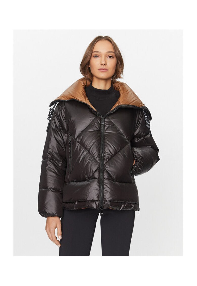 Geaca dama - 303273583 - Poliamida - Negru - Negru