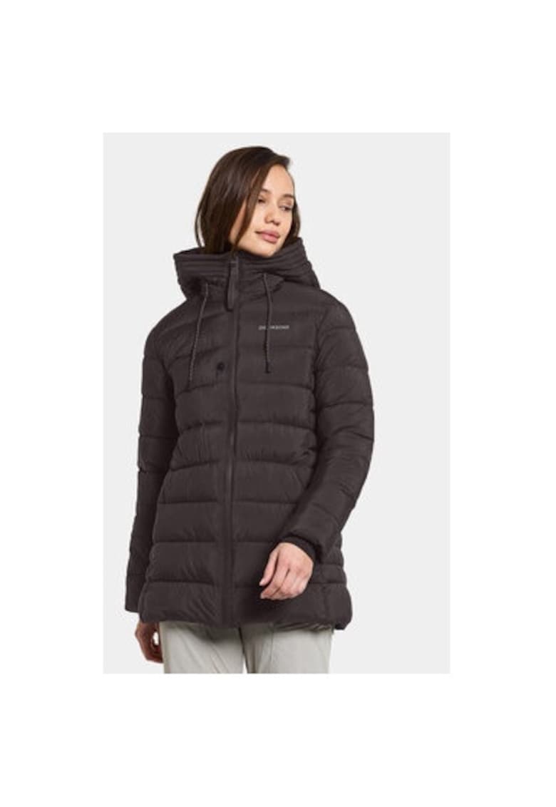 Geaca dama - 303339890 - Poliamida - Negru - Negru