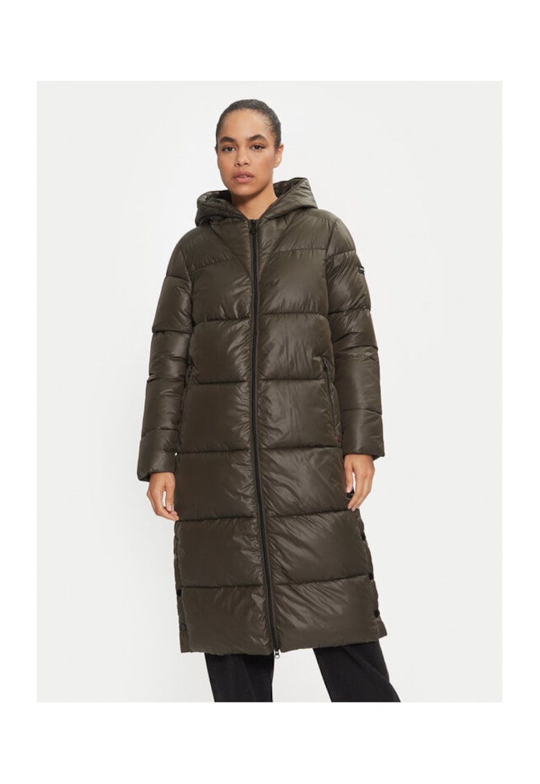 Geaca dama - 304474170 - Poliamida - Verde - Verde