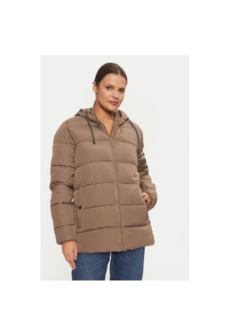 Geaca dama -  304422751 - Poliester - Maro Geaca dama -  304422751 - Poliester - Maro