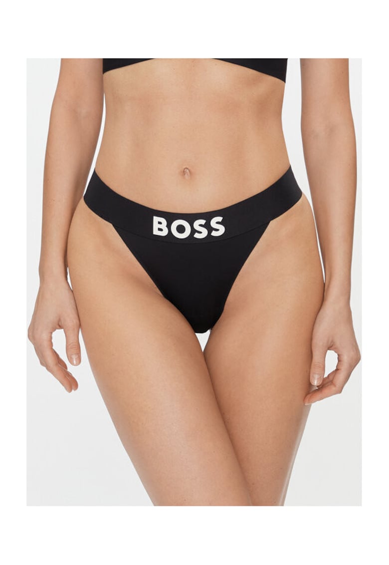 Chiloti dama - 302896004 - Poliamida/Elastan - Negru - Negru