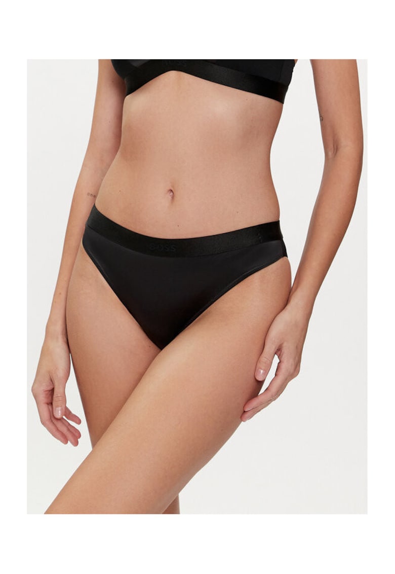 Chiloti dama - 303806064 - Poliamida - Negru - Negru