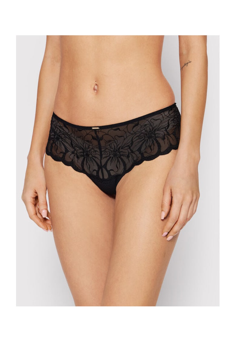 Chiloti dama - 300058664 - Poliamida/Poliester - Negru - Negru