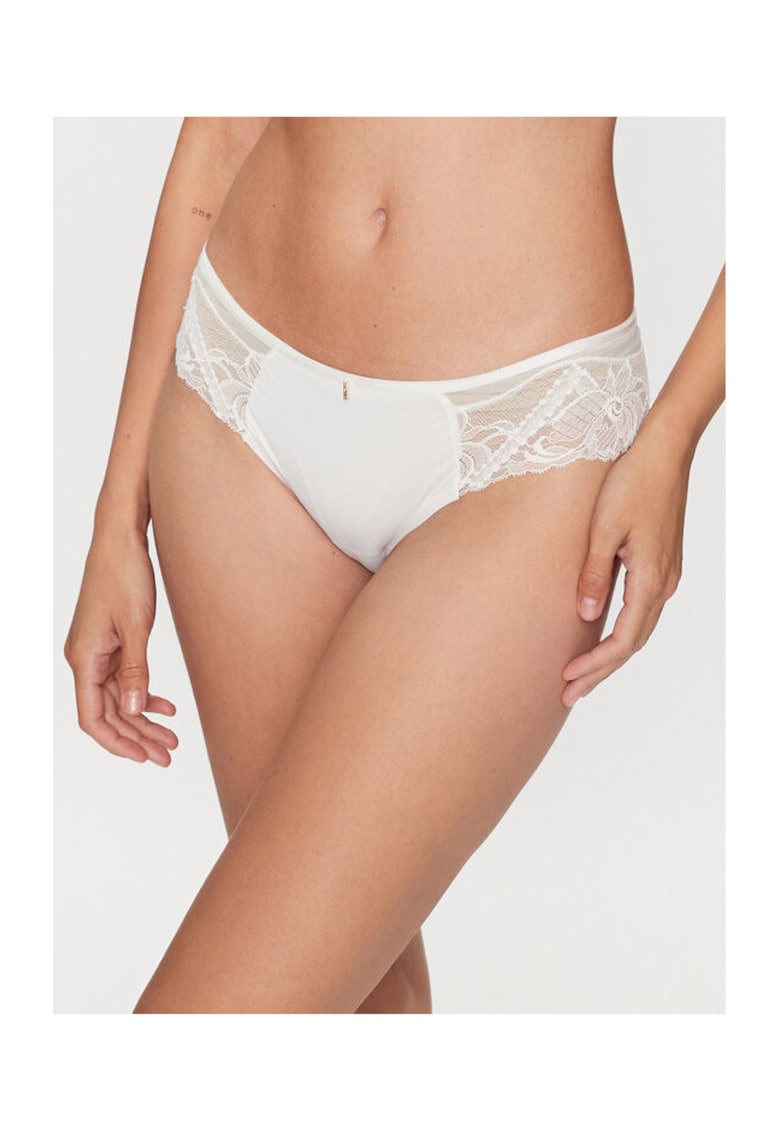 Chiloti dama - 303476564 - Poliamida - Alb - Alb