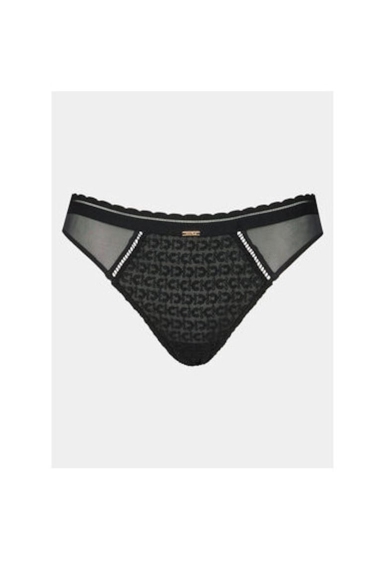 Chiloti dama - 303814816 - Nylon/Elastan - Negru