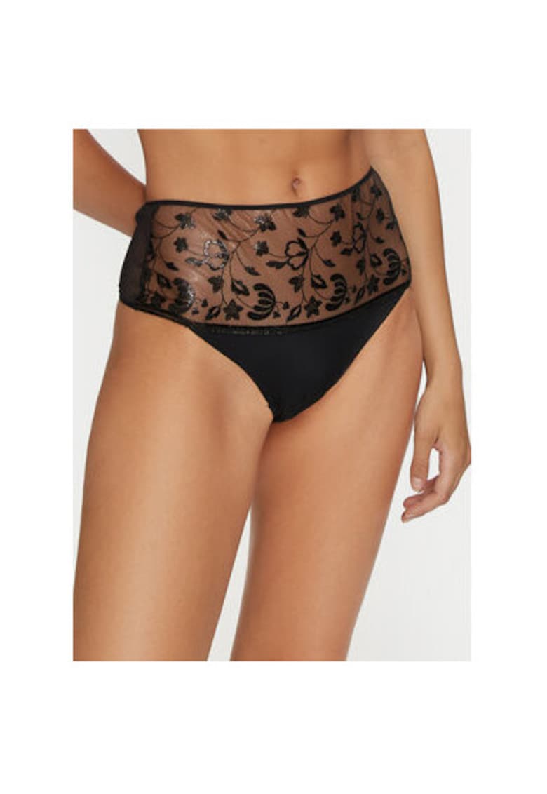 Chiloti dama -  304178771 - Nylon - Negru