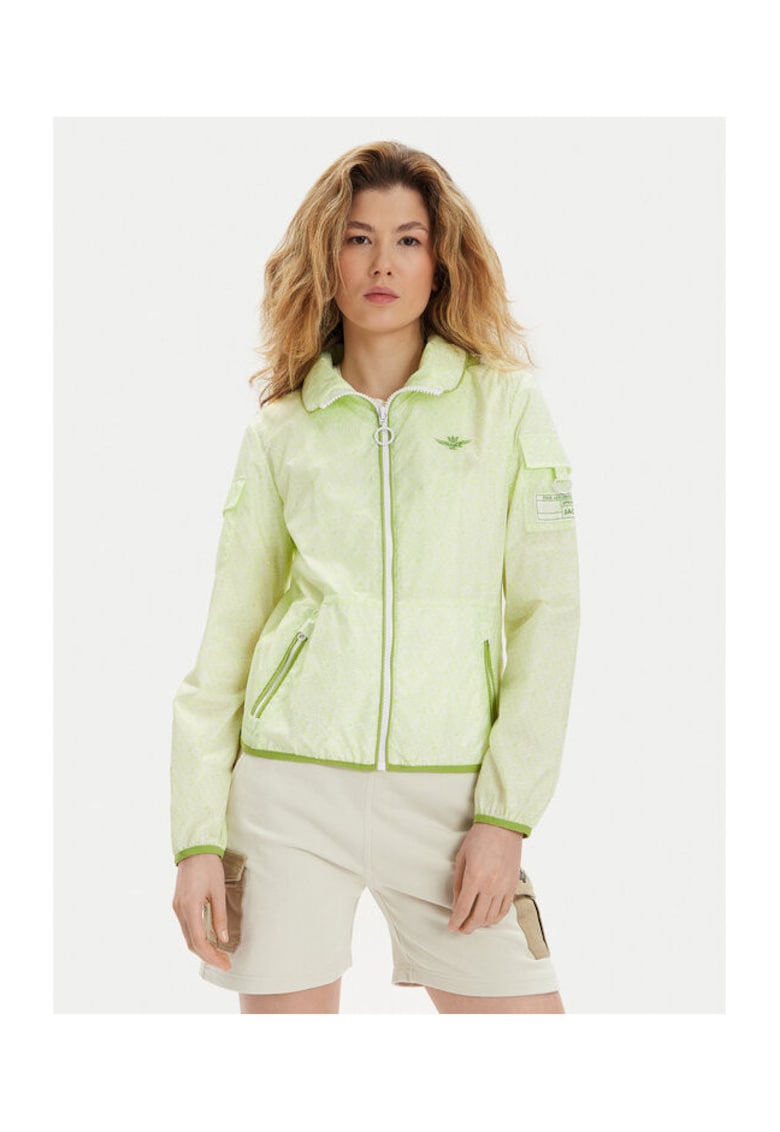 Geaca dama - 303712167 - Nylon - Verde - Verde