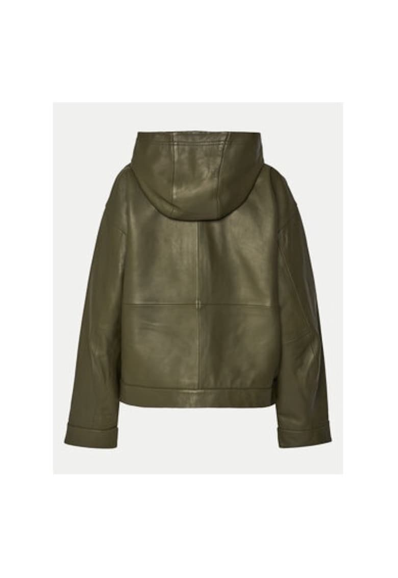 Geaca dama -  305214362 - Piele naturala - Verde