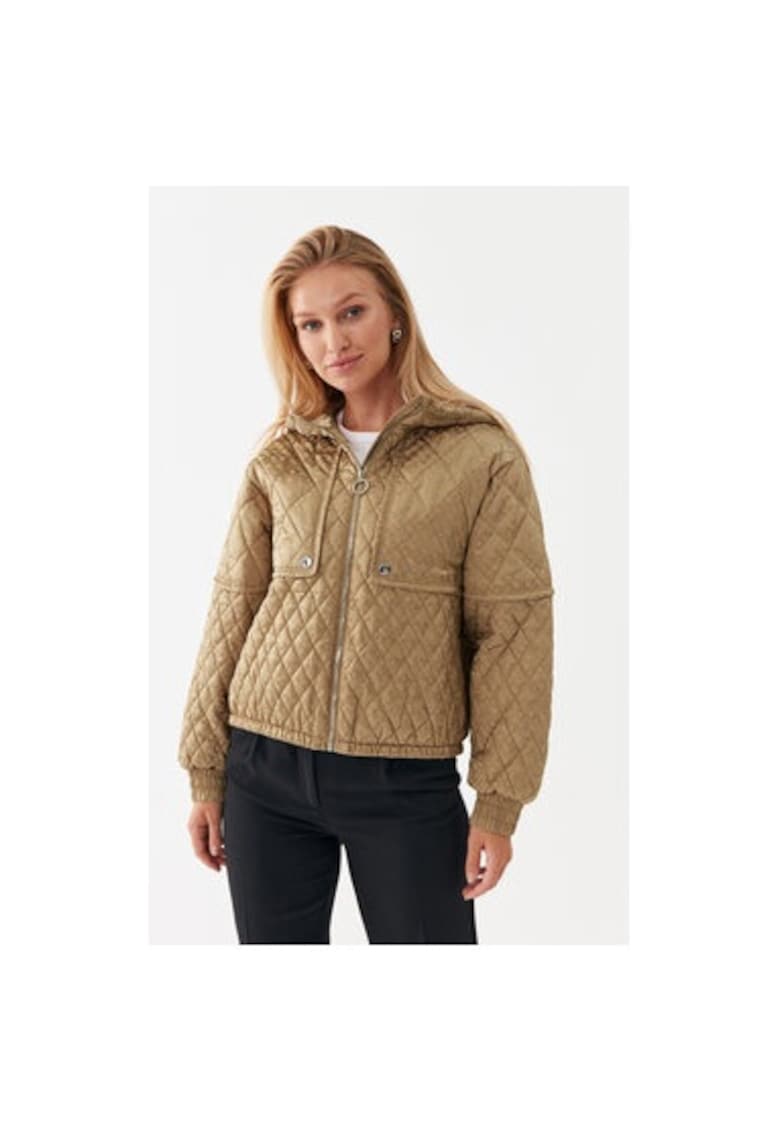 Geaca dama - 303312831 - Poliamida - Bej