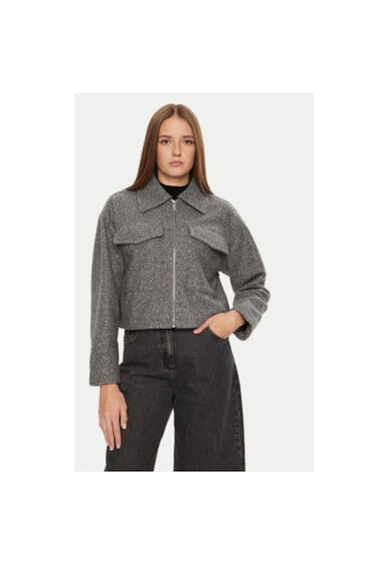 Geaca dama -  304578168 - Poliester - Gri