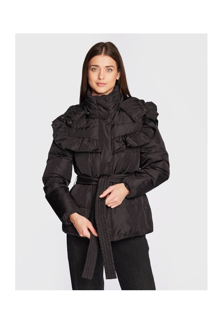 Geaca dama - 300874721 - Poliamida - Negru - Negru