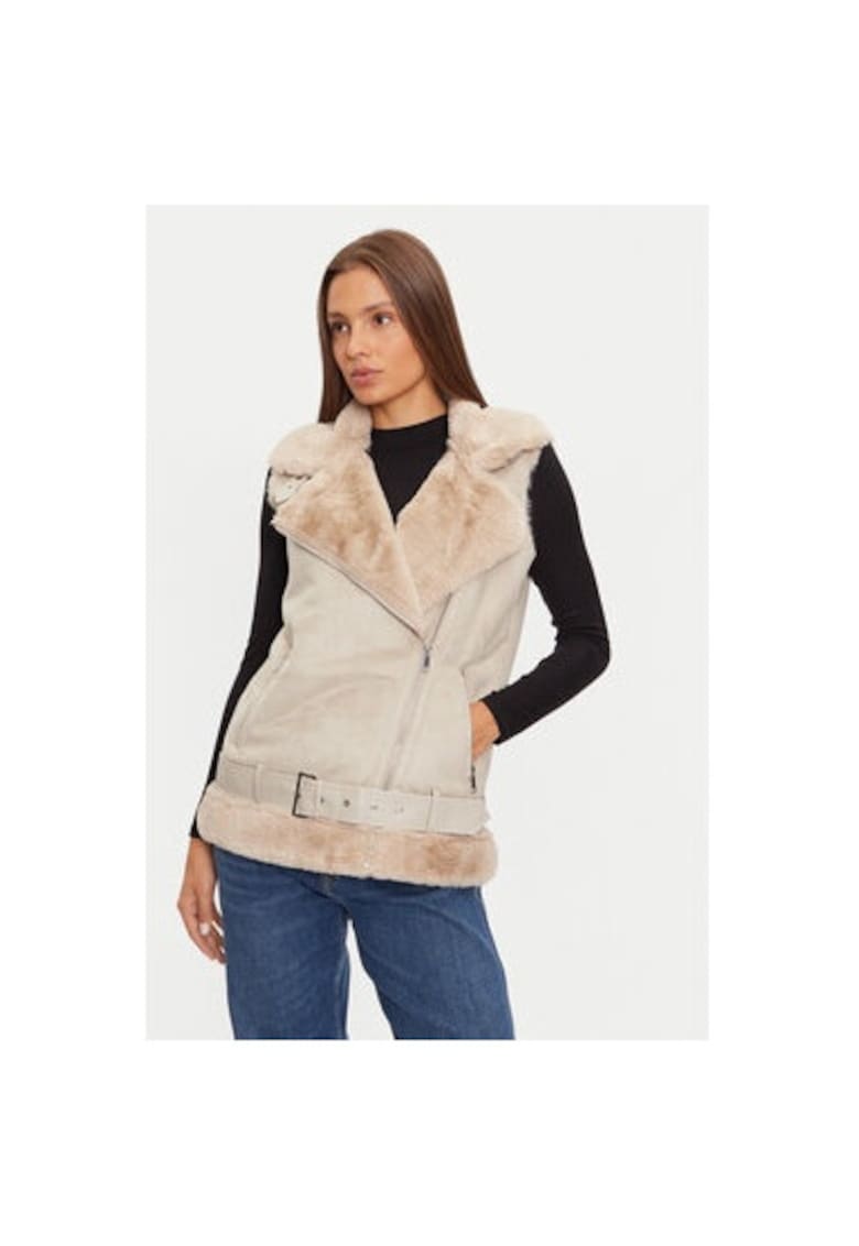 Geaca dama - 303348175 - Poliester - Gri