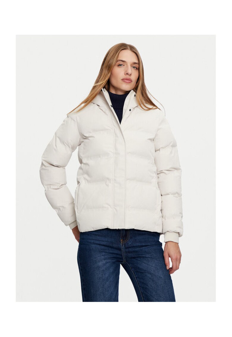 Geaca dama - 304332630 - Poliester - Bej - Bej