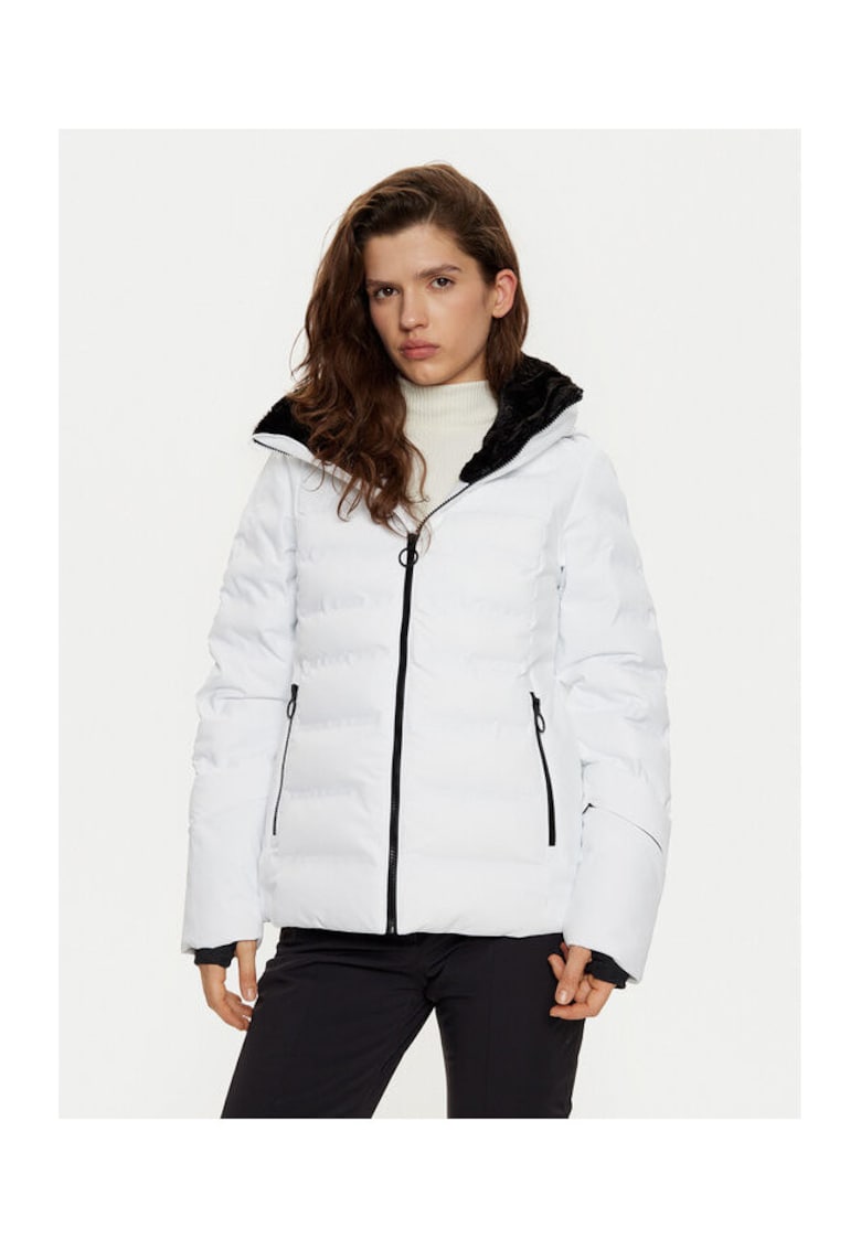 Geaca dama - 304332074 - Poliester - Alb - Alb