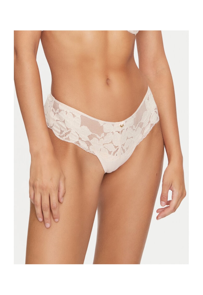 Chiloti dama - 304525018 - Poliamida/Bumbac - Bej - Bej