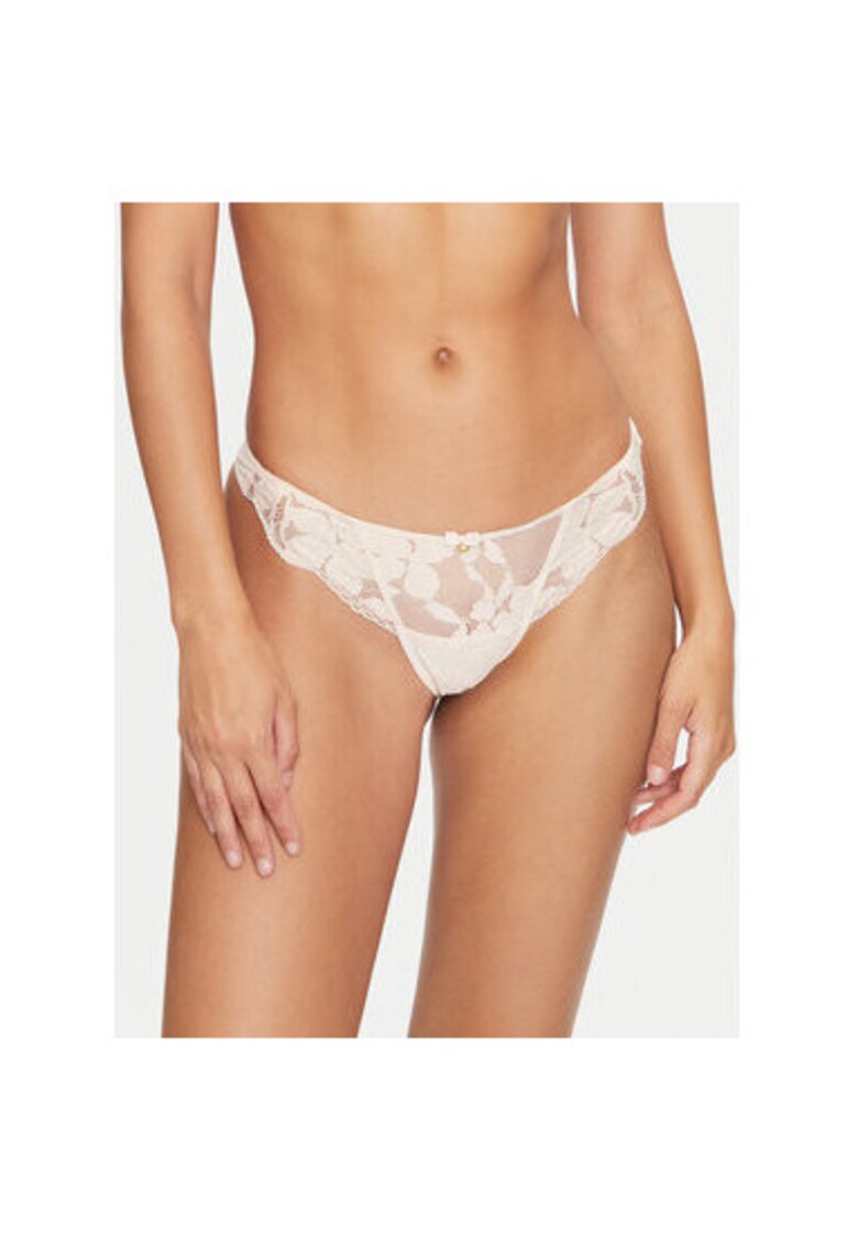 Chiloti dama - 304524998 - Poliamida/Bumbac - Bej - Bej