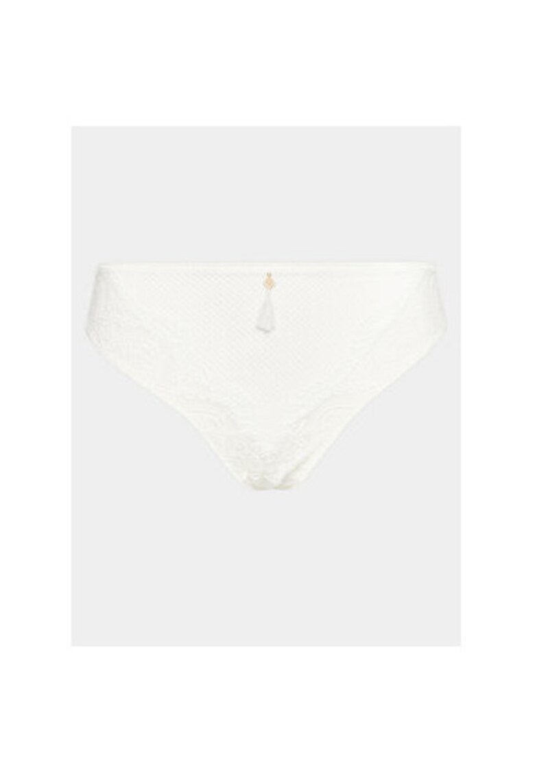 Chiloti dama - 303687861 - Poliamida - Alb - Alb