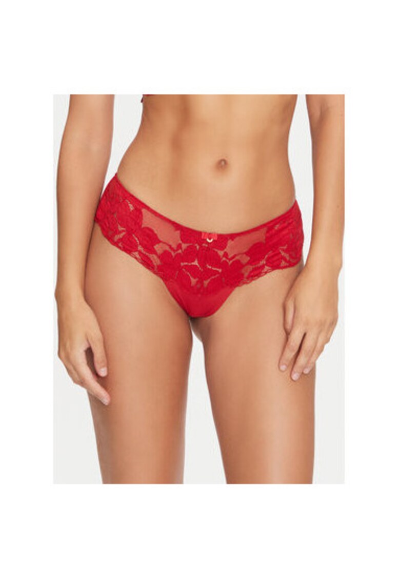 Chiloti dama - 304524868 - Poliamida/Bumbac - Negru - Negru