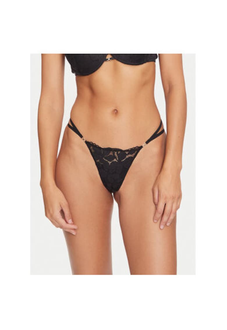 Chiloti dama -  304525353 - Poliamida/Bumbac/Viscoza - L INTL - Negru